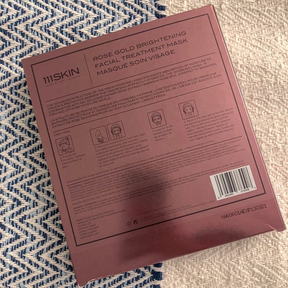 NEW, 111 Skin, Rose Gold Brightening Facial Masks